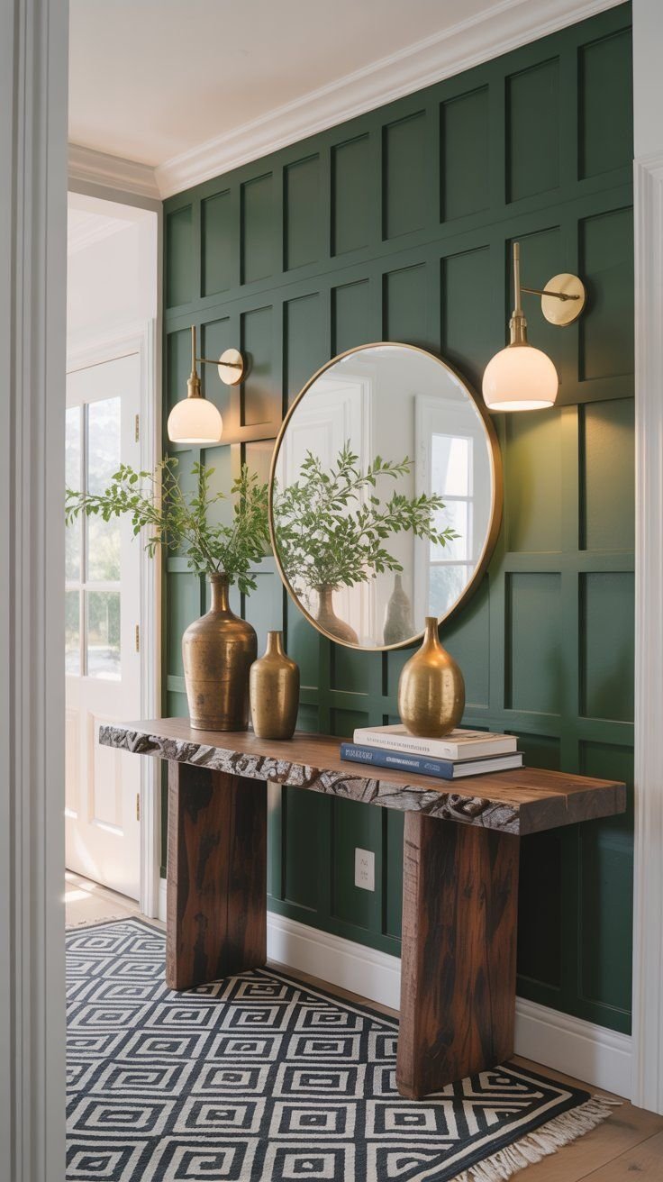 Accent wall